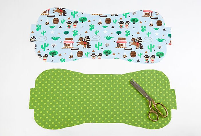 DÉCOUPE DES PIÈCES DU COUSSIN